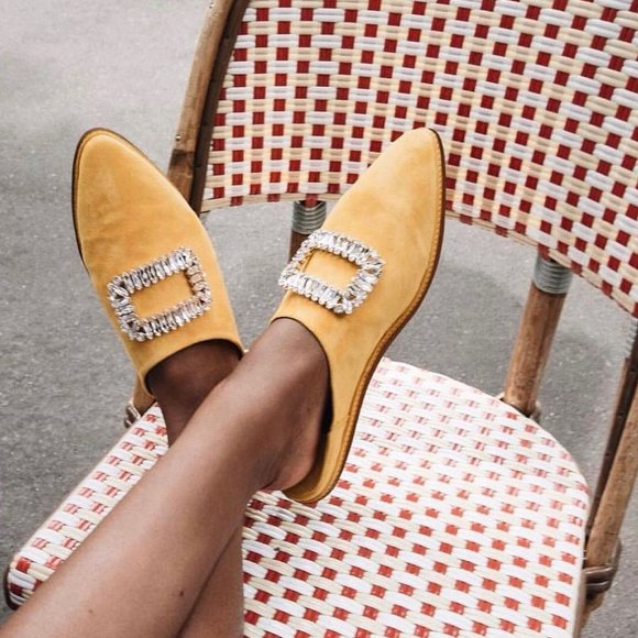 SOLD💔NIB✨ROGER VIVIER✨ Bab Viv Strass Mules - Picture 3 of 15